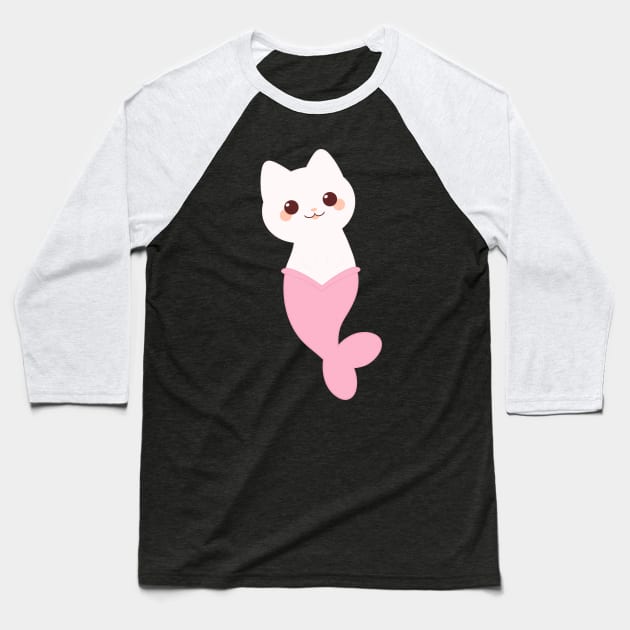 MerCat Baseball T-Shirt by NovaSammy